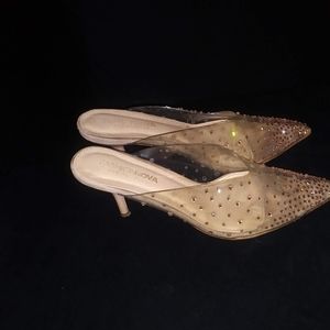 Nude Cinderella Heels